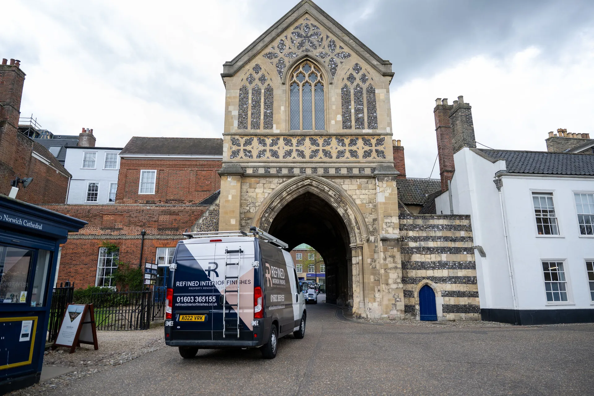 Kevin Smith, founder of Refined Interior Finishes in Norwich