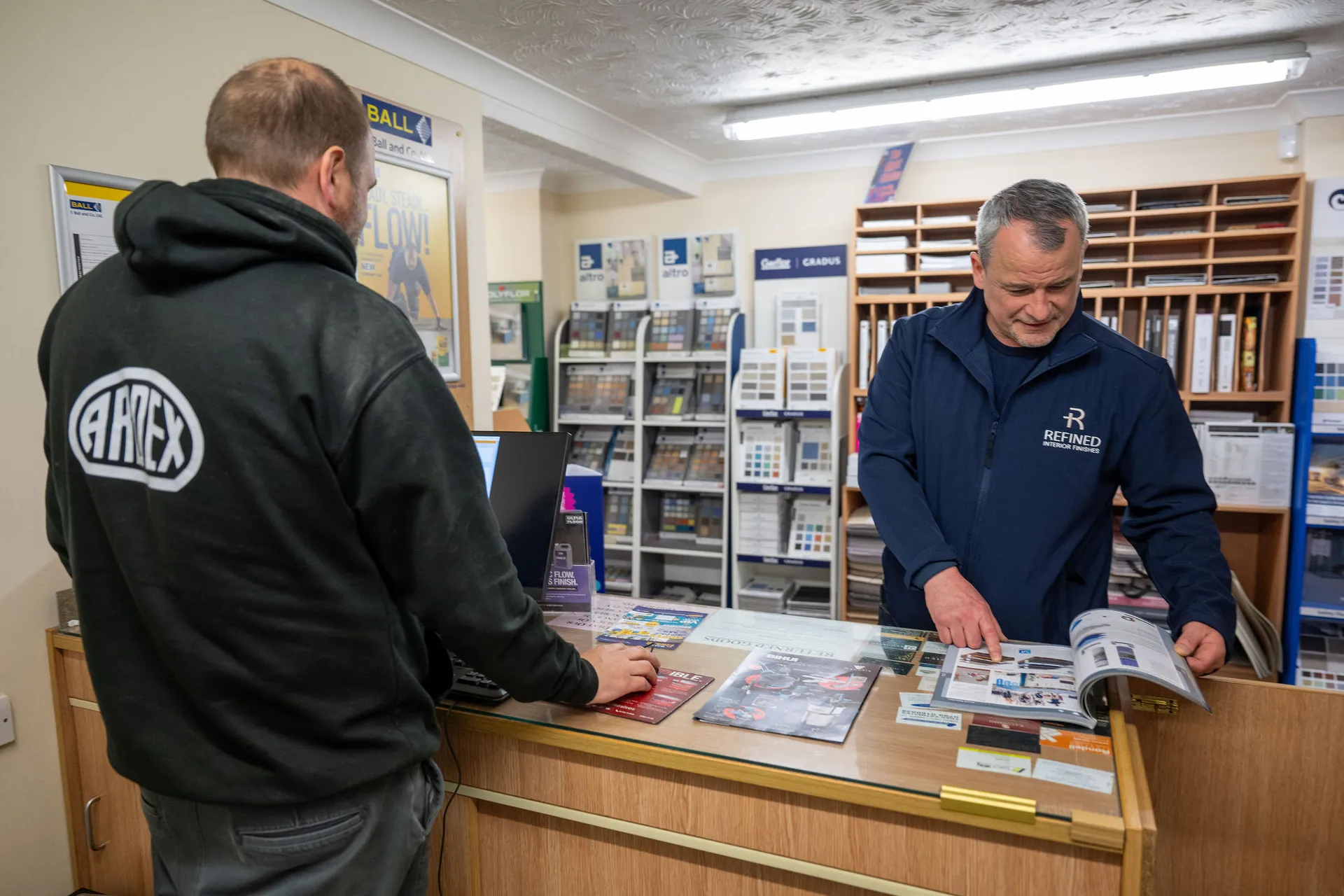 The Refined Interior Finishes renovation team in Norwich