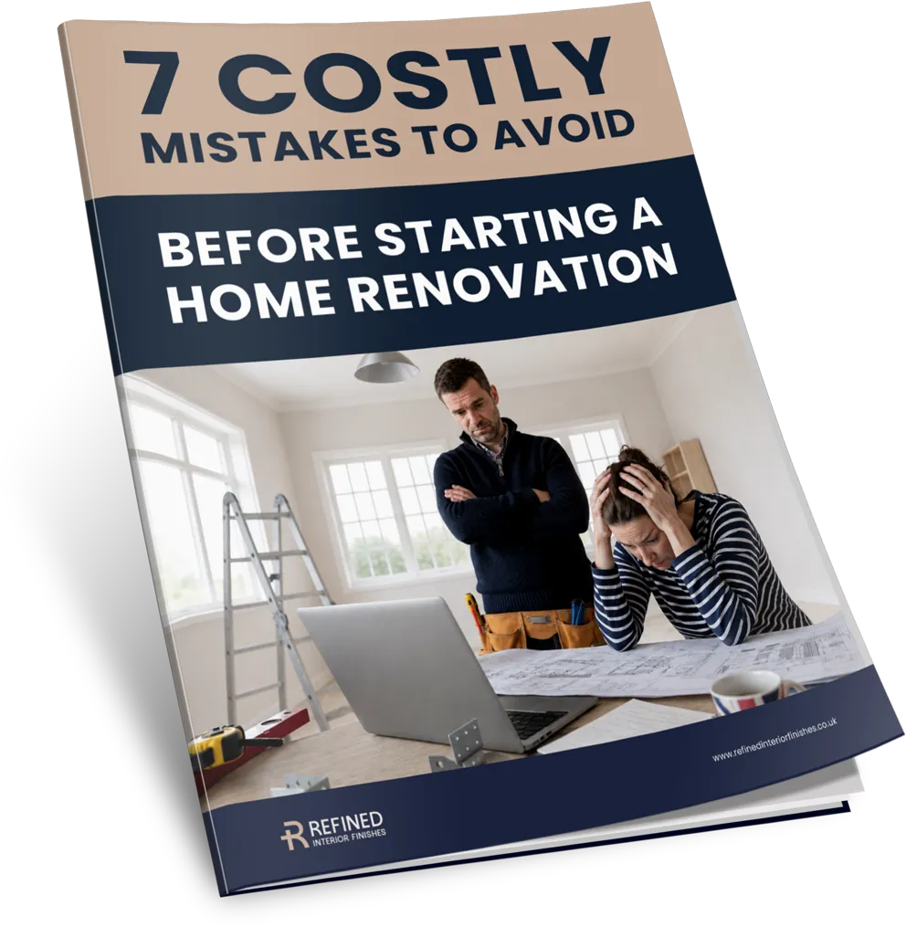 7 Costly Mistakes to Avoid Before Starting a Home Renovation, a free guide from Refined Interior Finishes