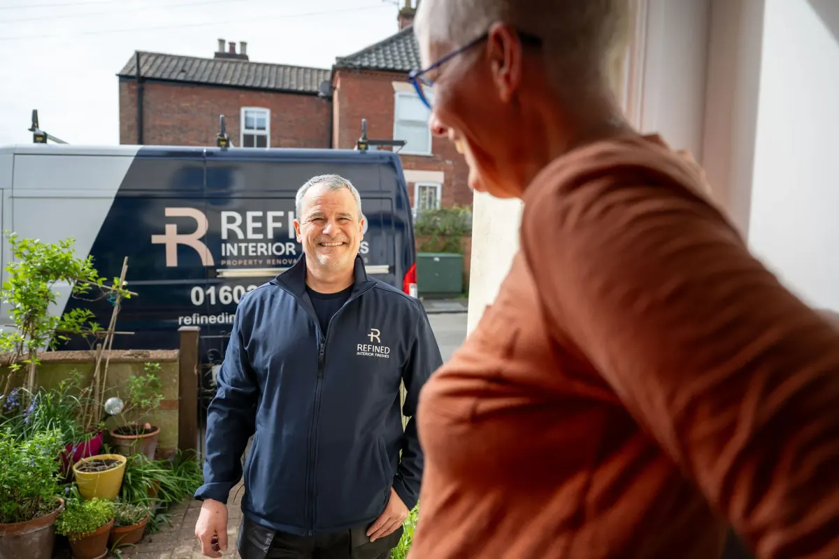 Refined Interior Finishes home renovation project in Norwich