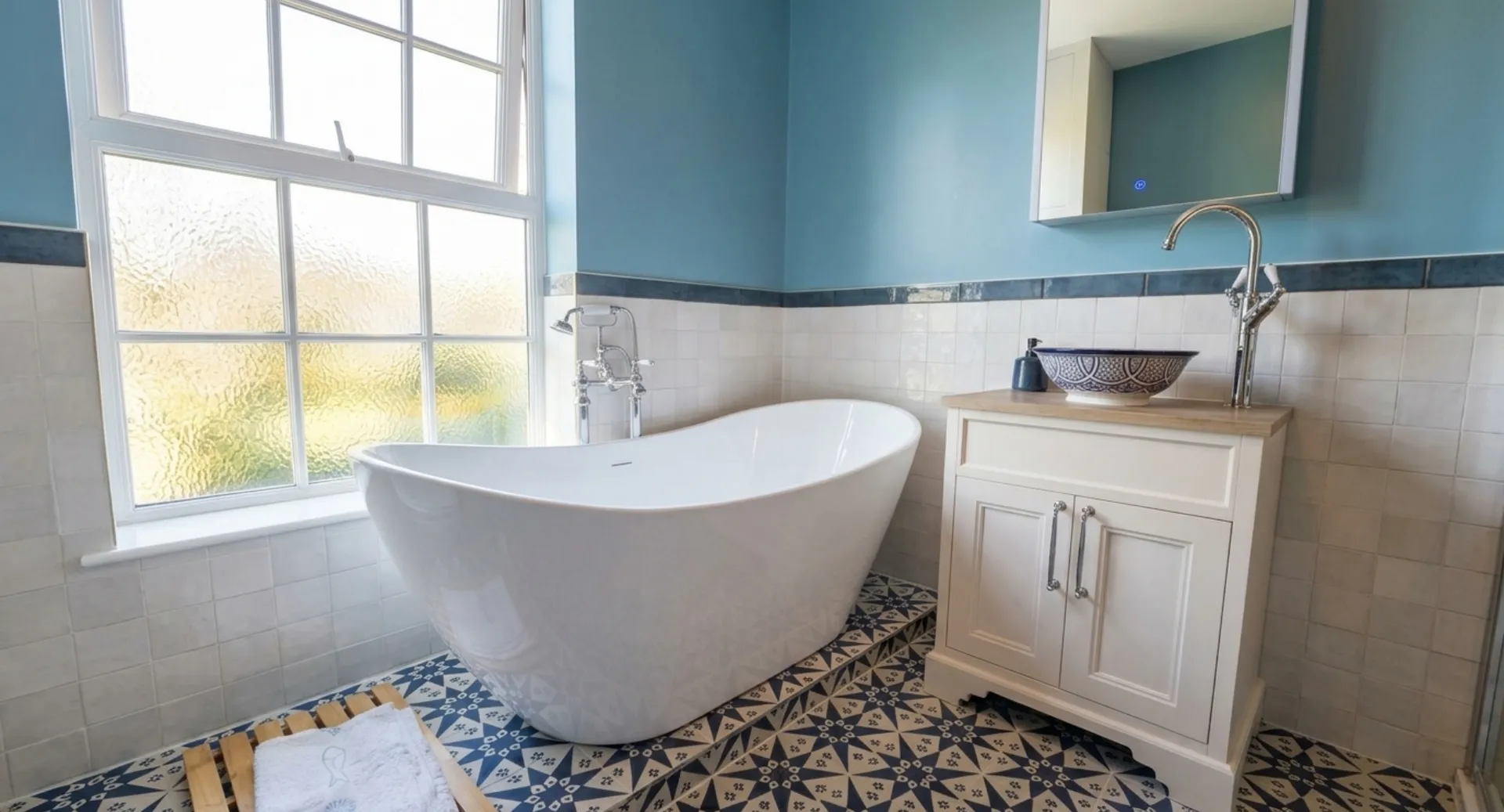Bathroom installation project by Refined Interior Finishes in Norwich