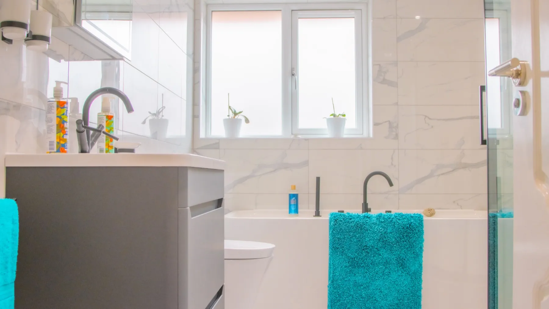 Refined Interior Finishes bathroom installation project in Norwich